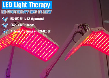 2 thérapie anti-vieillissement principale de lumière du rouge LED pour des soins de la peau, traitement de visage de lumière de LED
