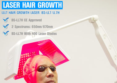 Dispositif de recroissance de cheveux de laser du traitement 650nm de calvitie avec commandé séparément