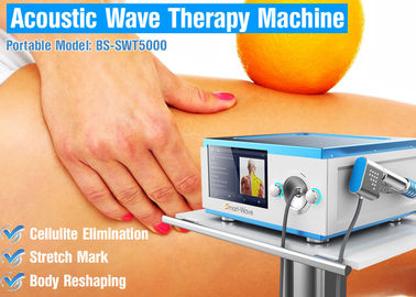 La machine de traitement d'onde acoustique de haute énergie de 5 barres pour des cellulites réduisent