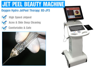 Grande vitesse faciale profonde de machine de peau de jet de l'oxygène de traitement d'épluchage pour le rajeunissement de peau