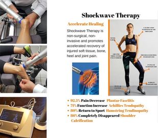 Soulagement de la douleur de genou de fréquence de la machine 22Hz de thérapie d'onde de choc des équipements ESWT de physiothérapie