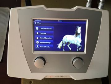 Équipement équin vétérinaire de machine d'onde de choc pour la couleur de blanc de chiens/chevaux