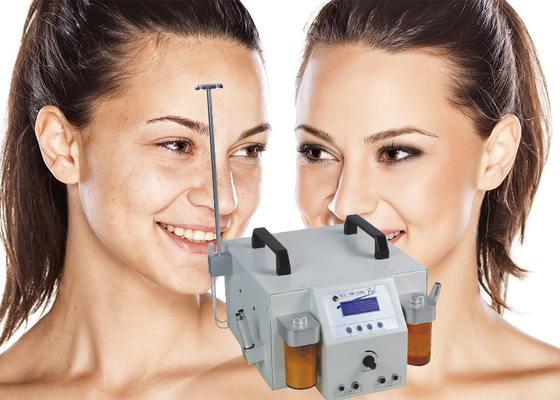 Machine de Microdermabrasion de traitement de visage avec le diamant/peau en cristal de Dermabrasion/jet