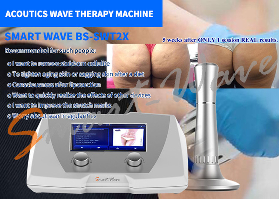 Rendement élevé de machine de traitement de cellulites de dispositif de thérapie d'onde de choc de salon de beauté