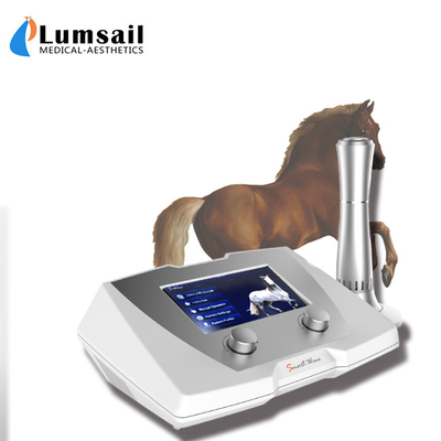 Machine réglable de l'onde de choc 1-22Hz de haute pression pour le traitement de cheval
