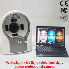 machine faciale d'appareil de contrôle de peau de l'image 3D, approbation UV de la CE de machine d'analyse de scanner de peau