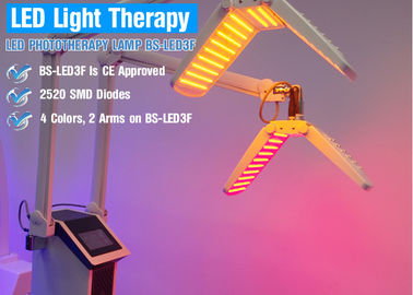 2 thérapie anti-vieillissement principale de lumière du rouge LED pour des soins de la peau, traitement de visage de lumière de LED