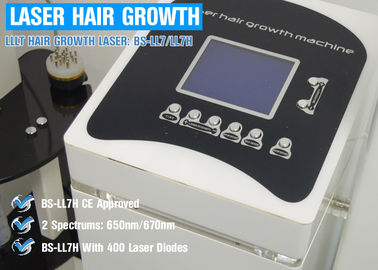 Machine indolore confortable de traitement de recroissance de cheveux de laser de diode tenue dans la main