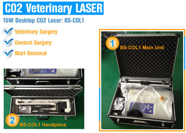 Équipement chirurgical de laser de CO2 portatif de 15 watts pour l'hôpital/clinique avec la protection de sécurité