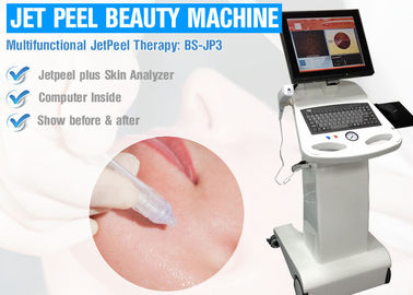 Les machines de soins de la peau de l'oxygène pur pour le jet épluchent le traitement facial aucune chirurgie