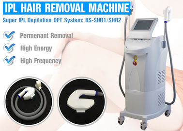 Machine permanente d'épilation de l'OPT SHR pour la pilosité faciale/les cheveux non désirés corps des hommes