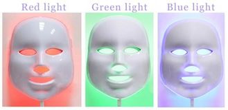 Utilisation de maison menée par rajeunissement de masque protecteur de peau de machine de 7 couleurs LED Phototherapy