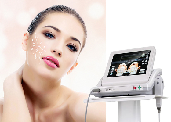 Traitement d'ultrason de machine de HIFU pour le levage de peau/réduisant très bien aux rides profondes