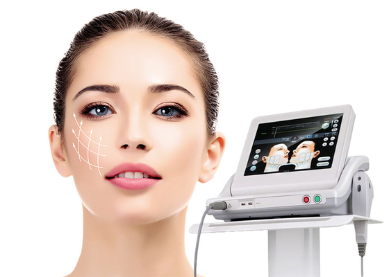 Machine focalisée de forte intensité de beauté de l'ultrason HIFU pour le traitement de visage dans le salon de beauté