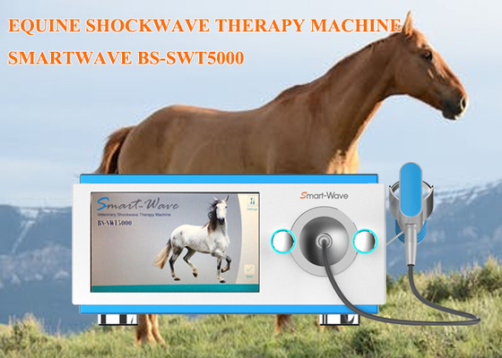 Machine de thérapie d'onde de choc de chevaux de course de physiothérapie