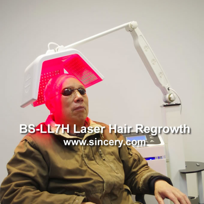 Énergie de laser de cheveux de recroissance de la longueur d'onde 650nm/670nm professionnelle de dispositif réglable