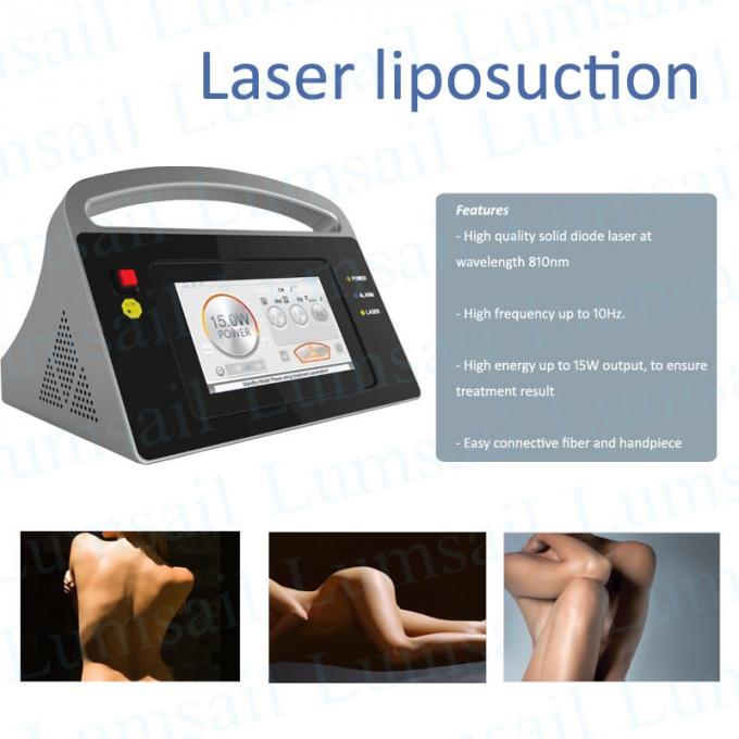 La graisse de certification de la CE réduisent la grosse machine de liposuccion de laser de lipo de sculpture en liposuccion portative de laser
